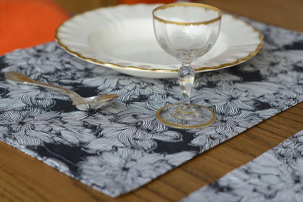 Set de table en coton 29 Eléphant skin (lot de 4)