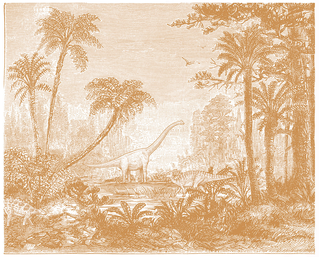 Jurassic panoramic wallpaper