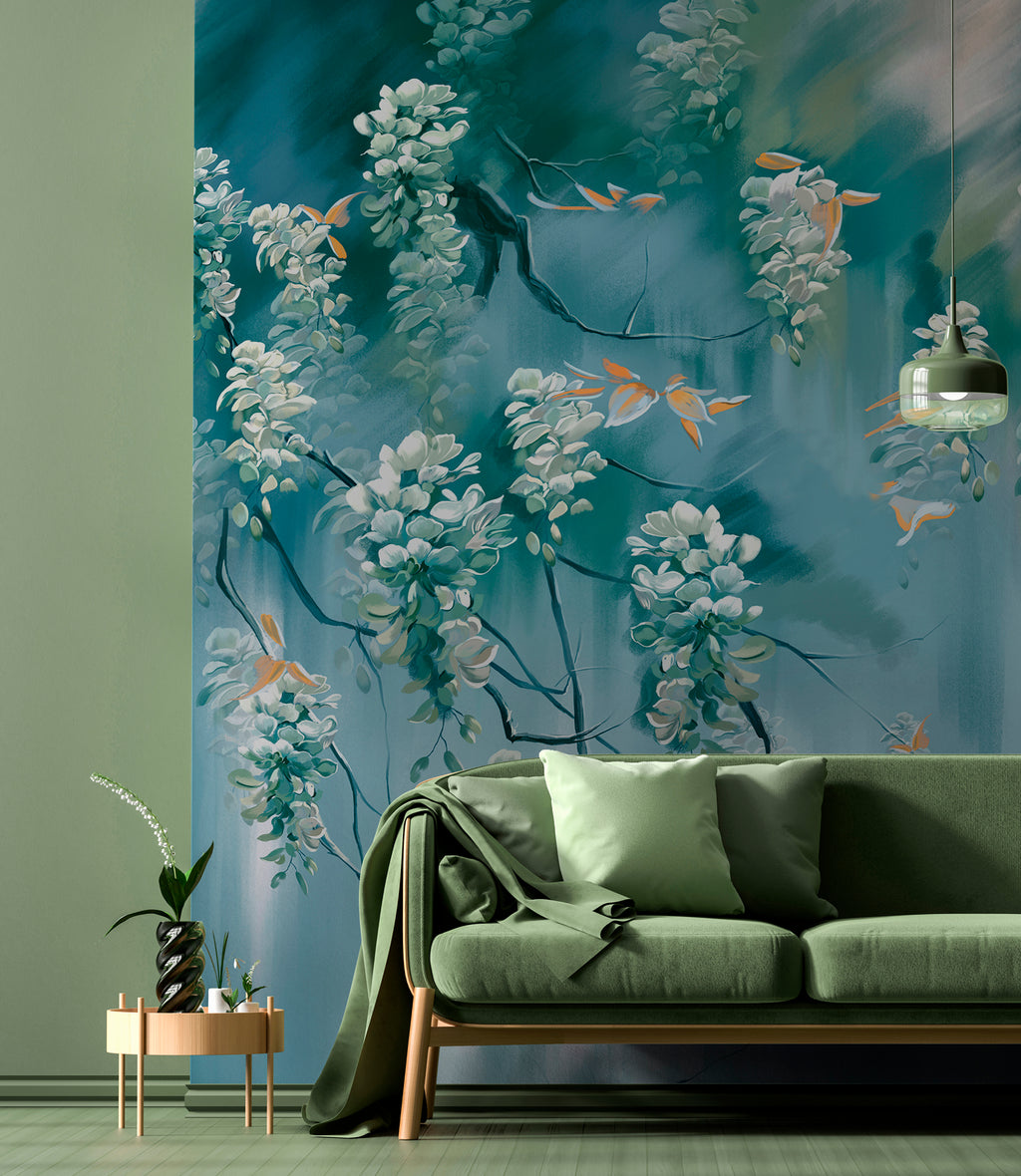 Papier peint panoramique Wisteria