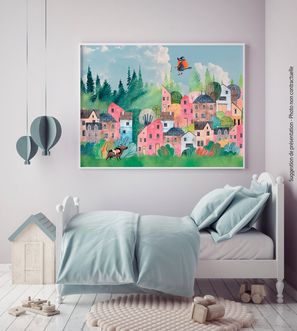 Poster adhésif Charlotte