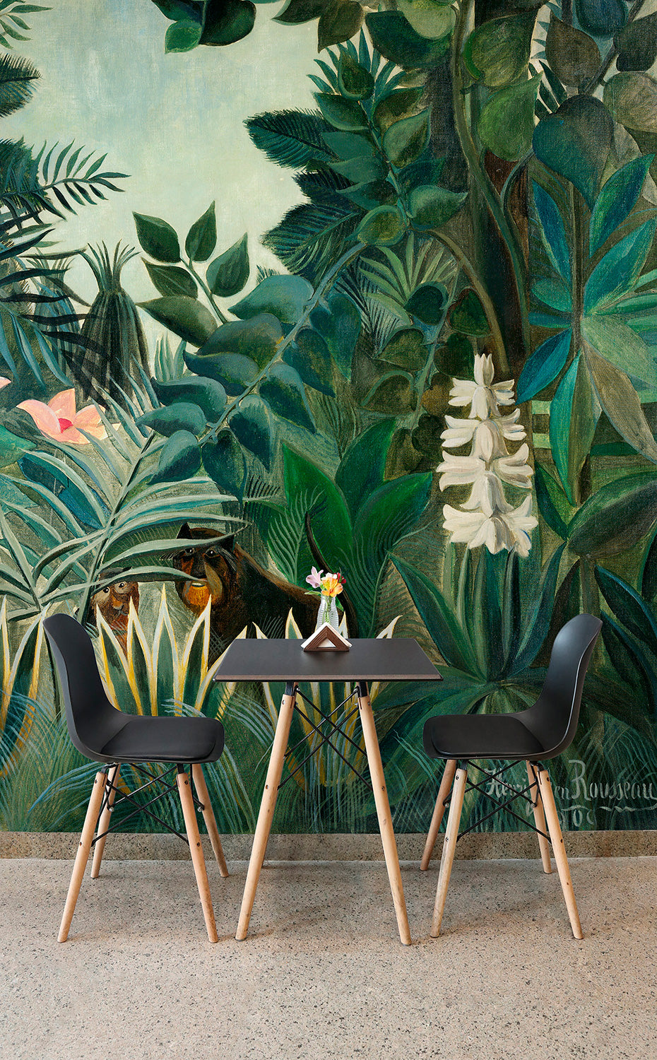Papier peint panoramique Equatorial Jungle (Hj Rousseau)