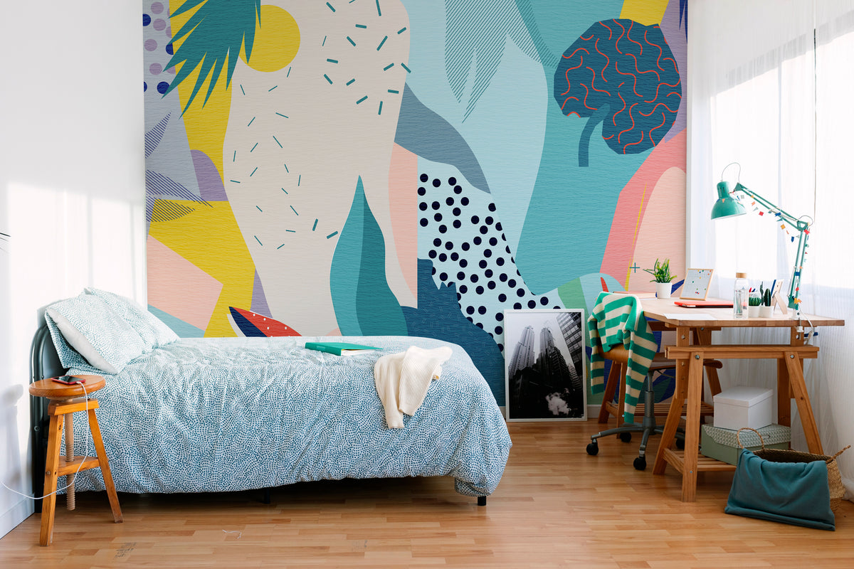 Papier peint panoramique Abstract Jungle - L