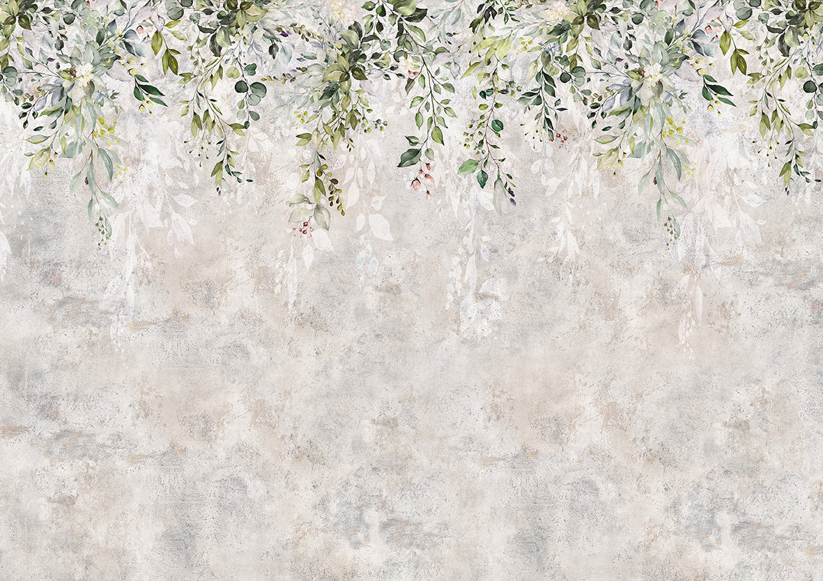 Papier peint panoramique Jardin D'Antan