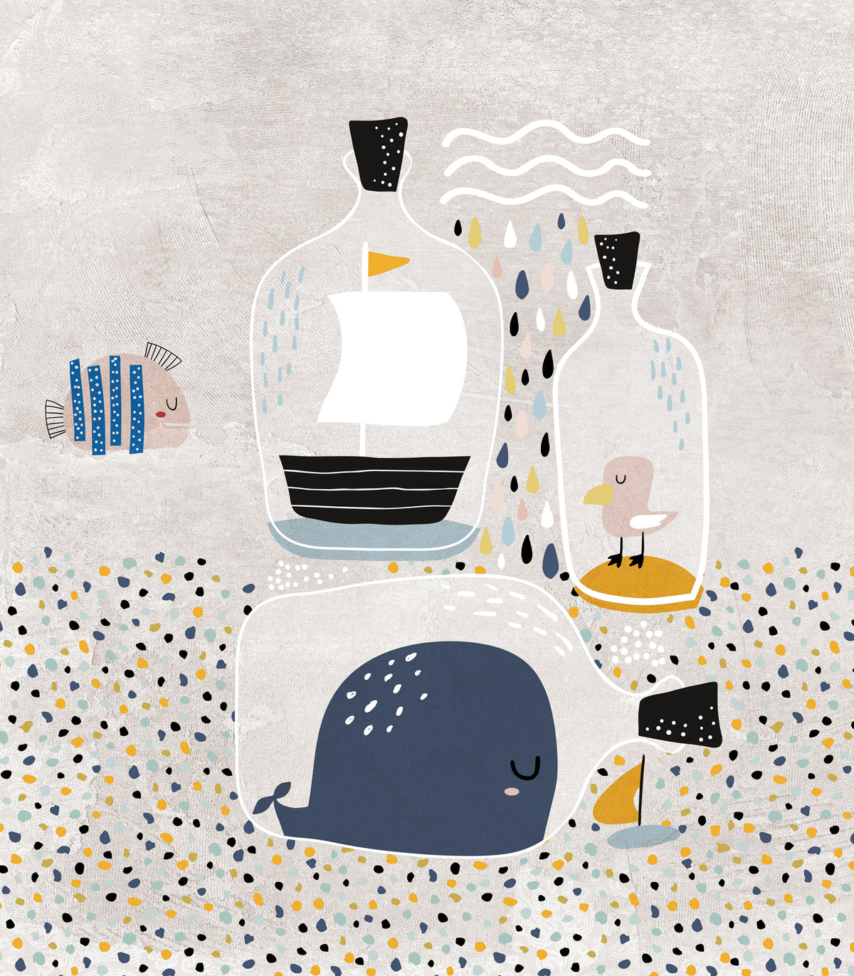 Nautikid adhesive poster 