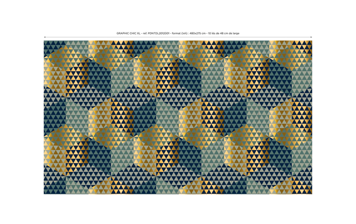 Graphic Chic XL Panoramic Wallpaper
