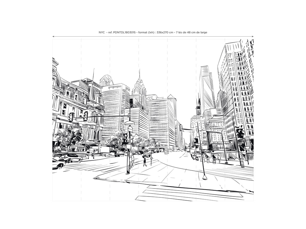 Papier peint panoramique Nyc