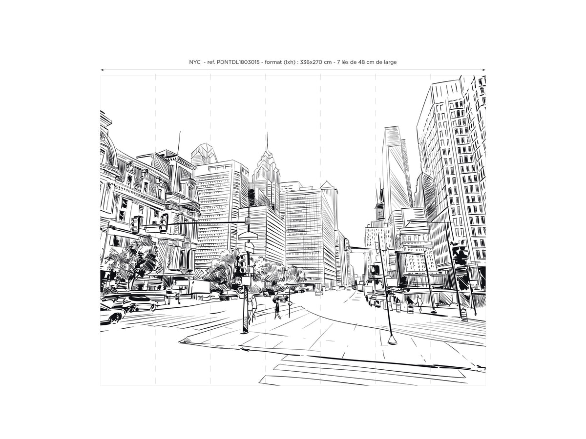 Papier peint panoramique Nyc