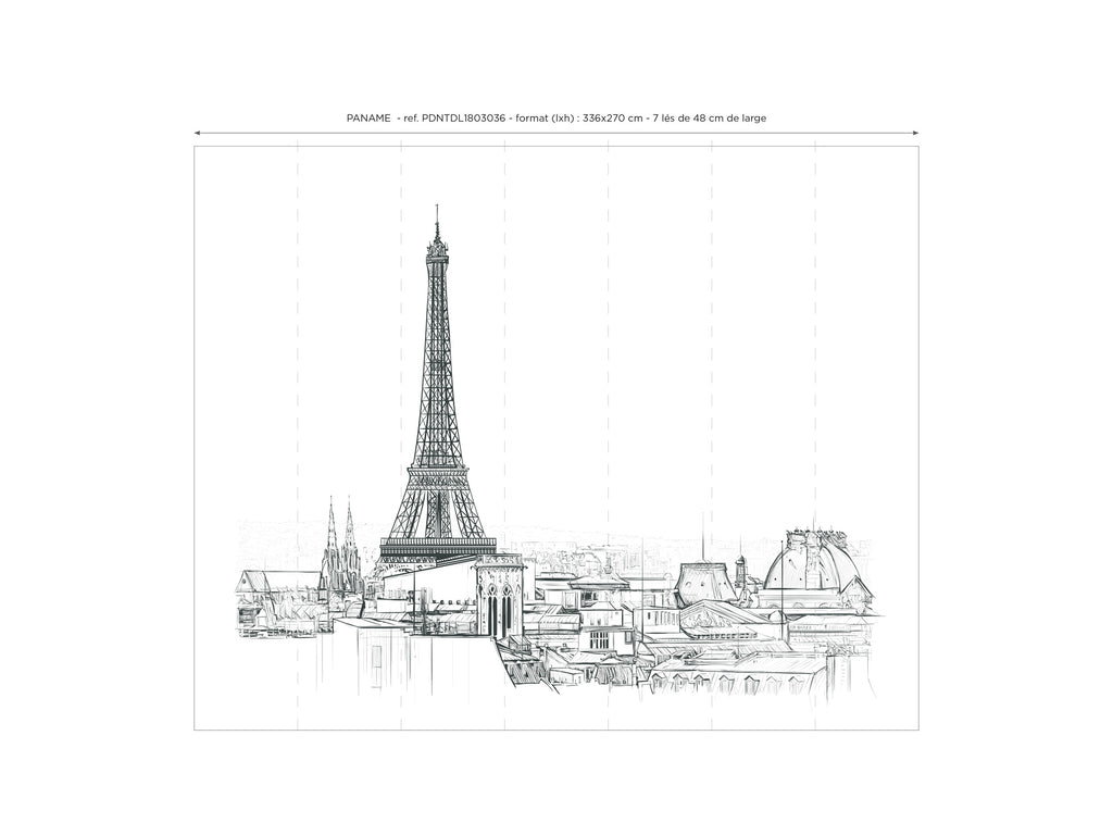 Papier peint panoramique Paname