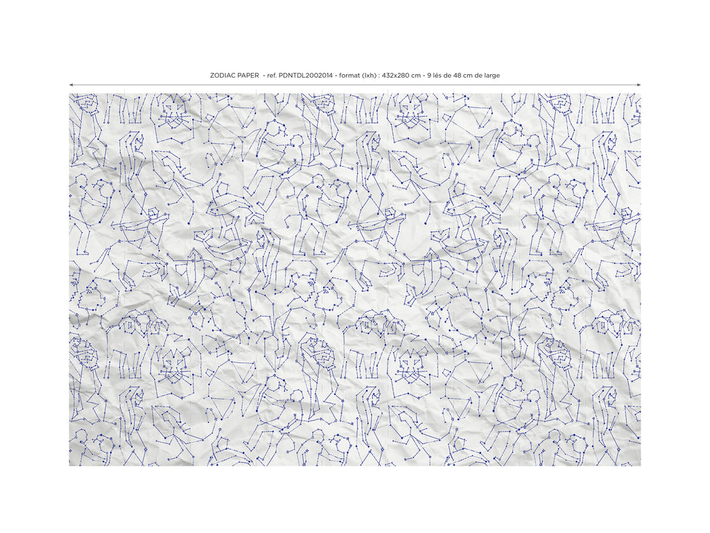 Zodiac Paper panoramic wallpaper