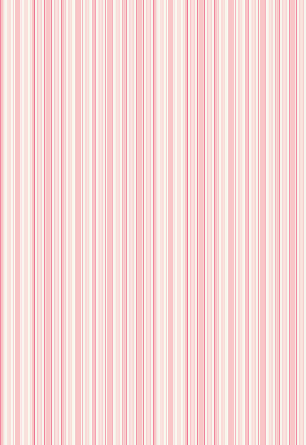 Papier peint à rayures Izia - Rose pop