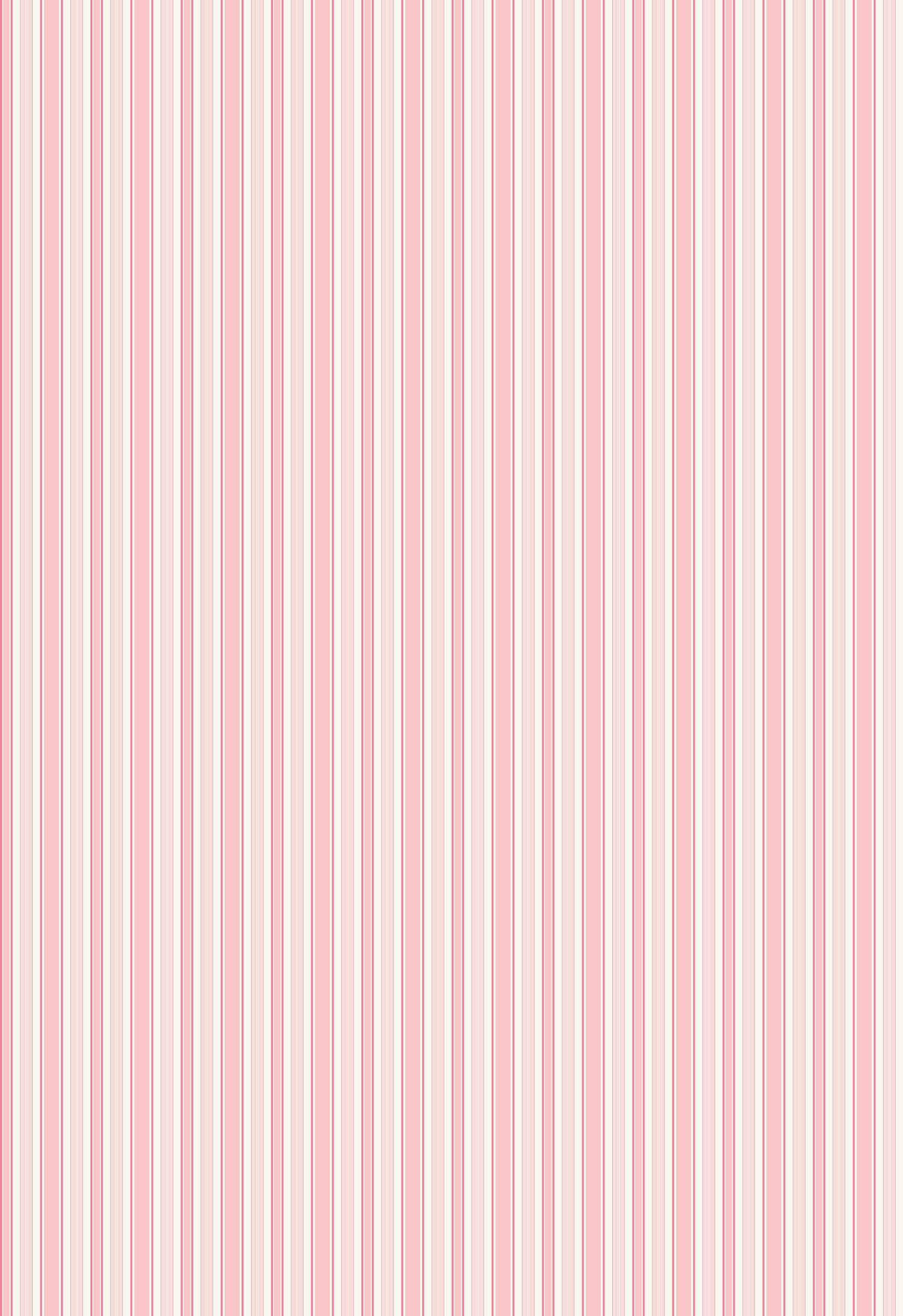 Papier peint à rayures Izia - Rose pop