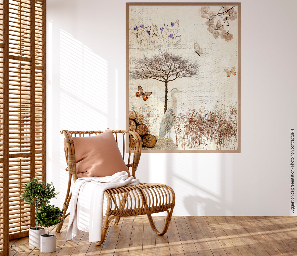 Poster adhésif Natura