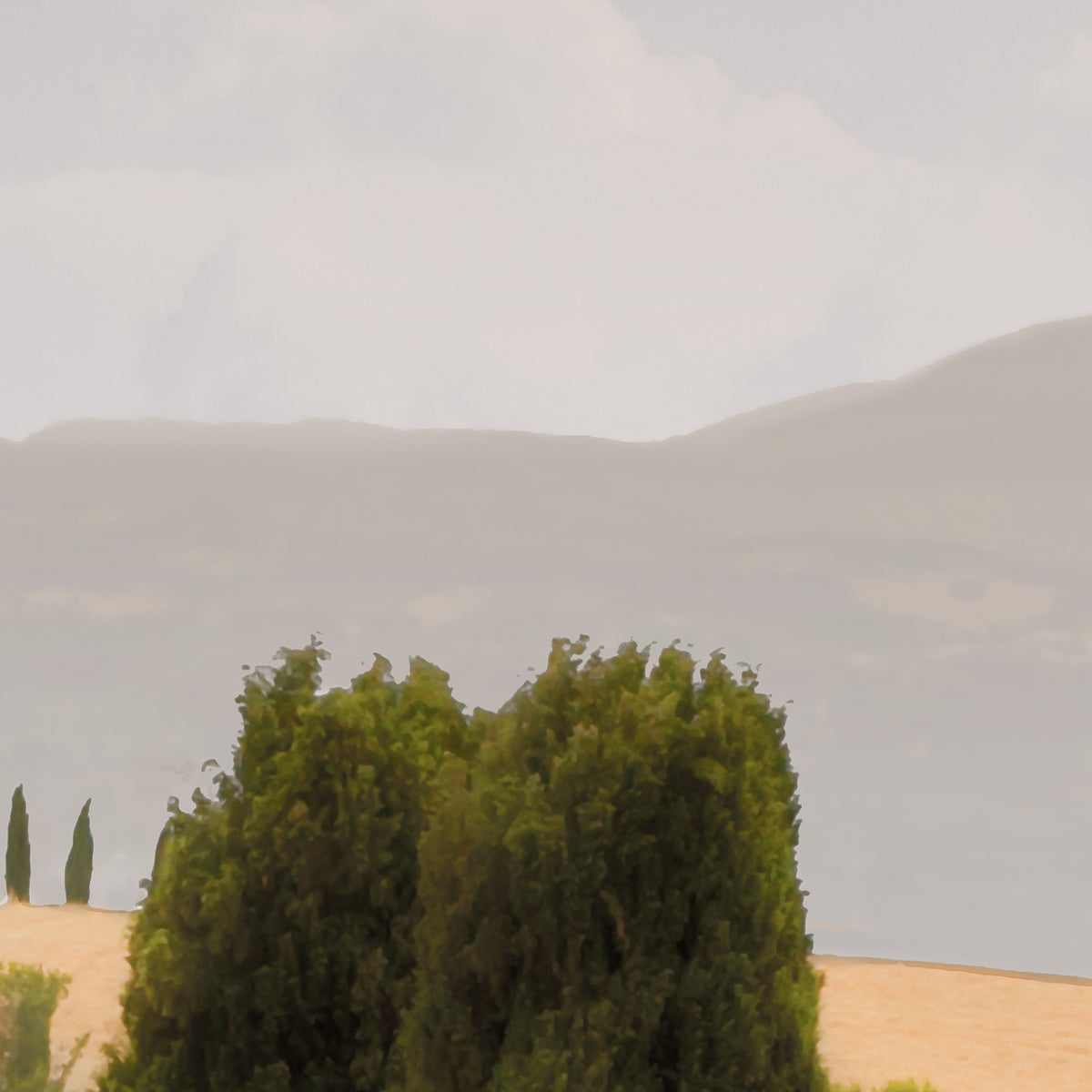 Papier peint panoramique Toscane Sweet