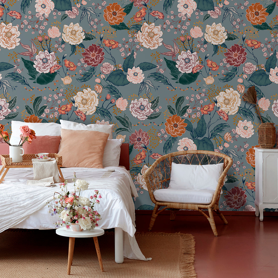 Hortense panoramic wallpaper