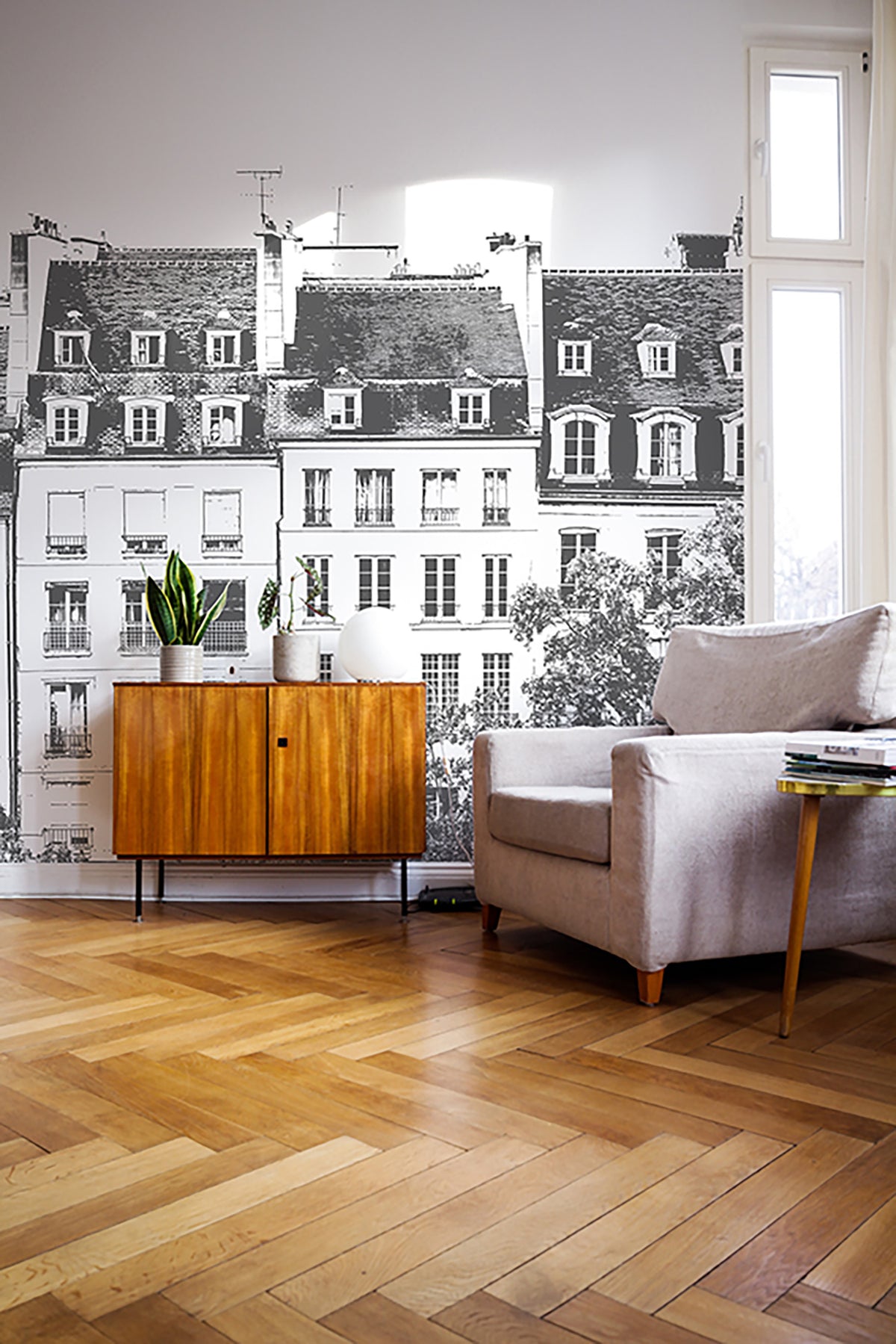 Papier peint panoramique Grands Boulevards