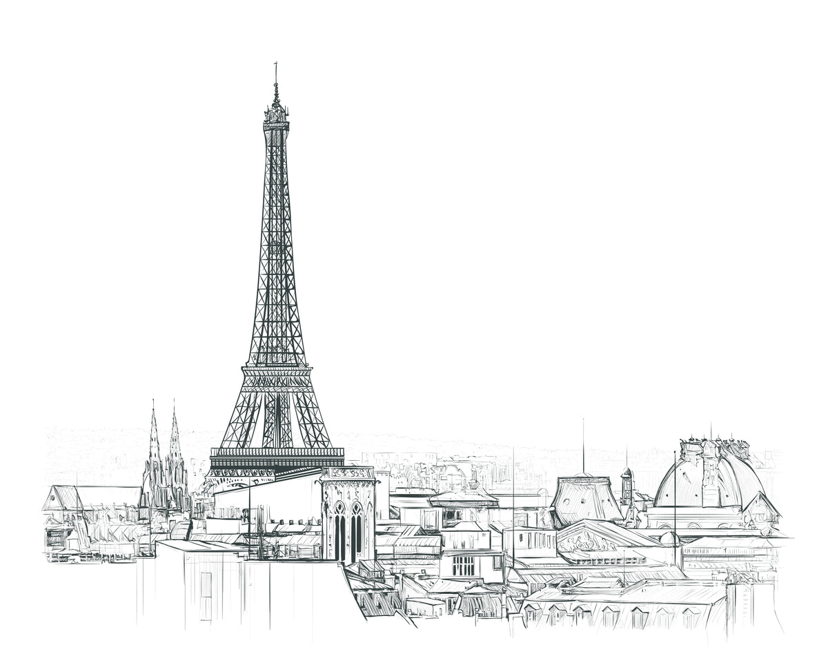 Papier peint panoramique Paname