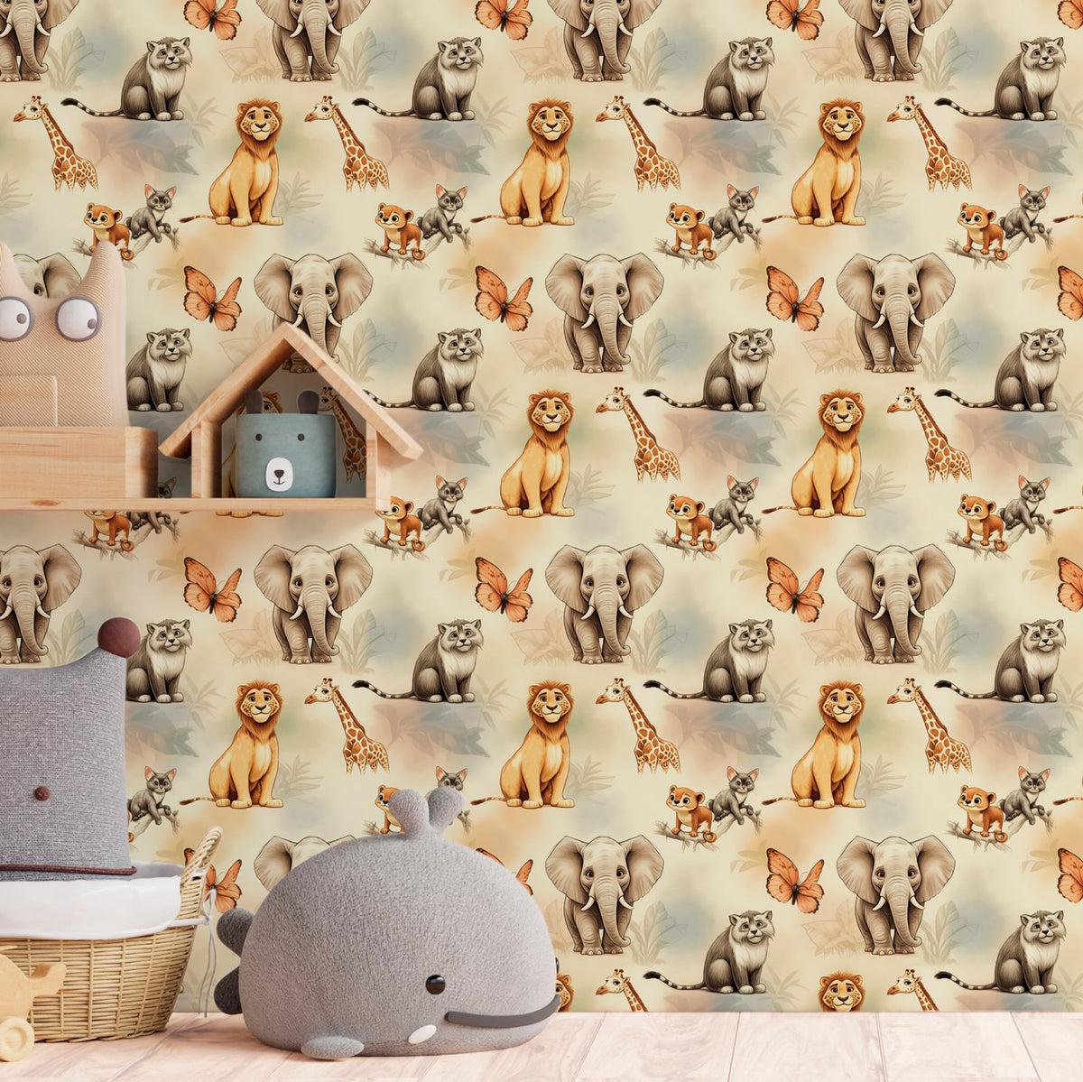 Wallpaper - Savannah Animals