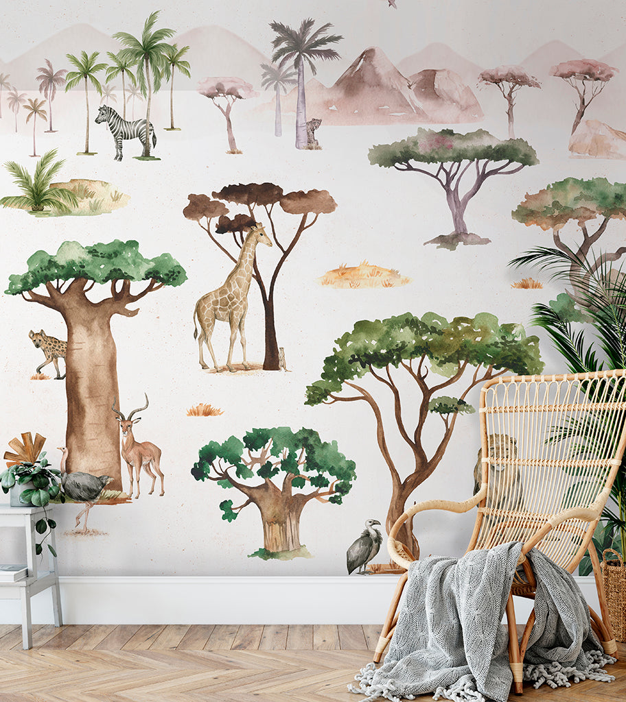 Papier peint panoramique Serengeti