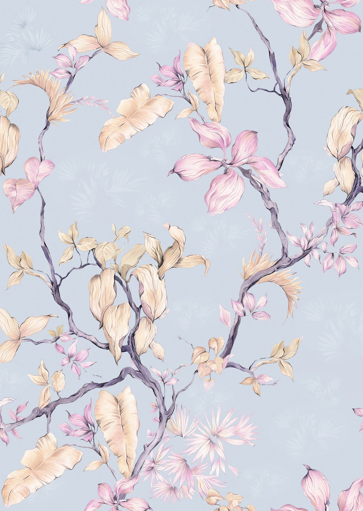 Papier peint panoramique Magnolia