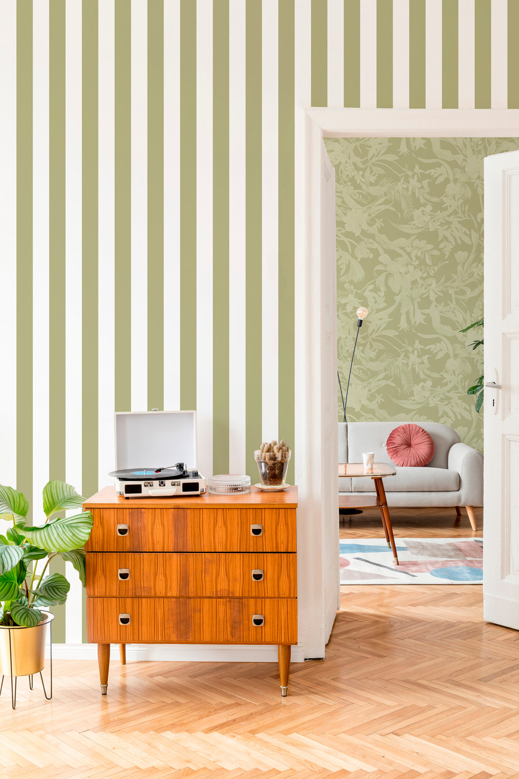 Harmony Striped Wallpaper