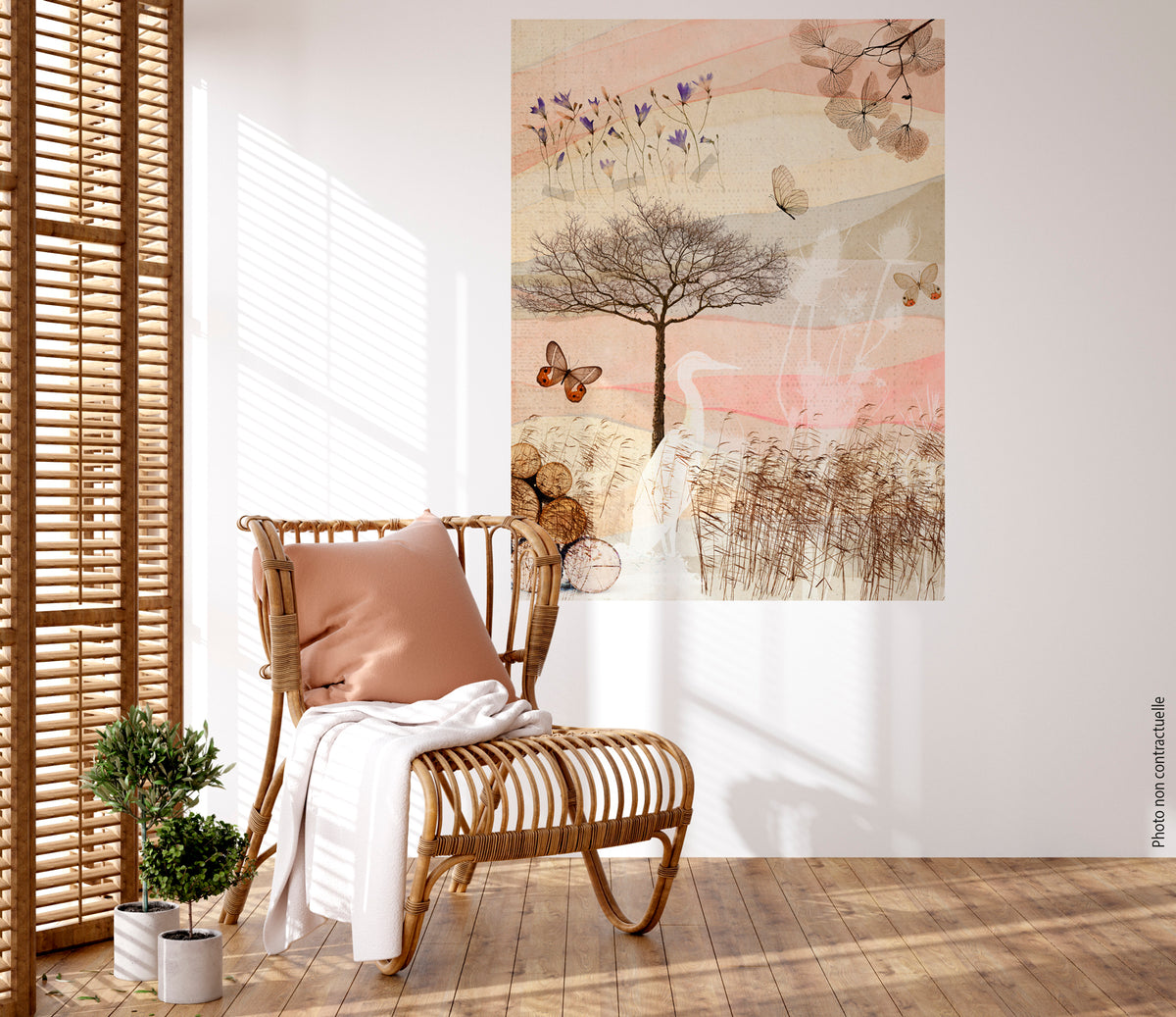Poster adhésif Natura