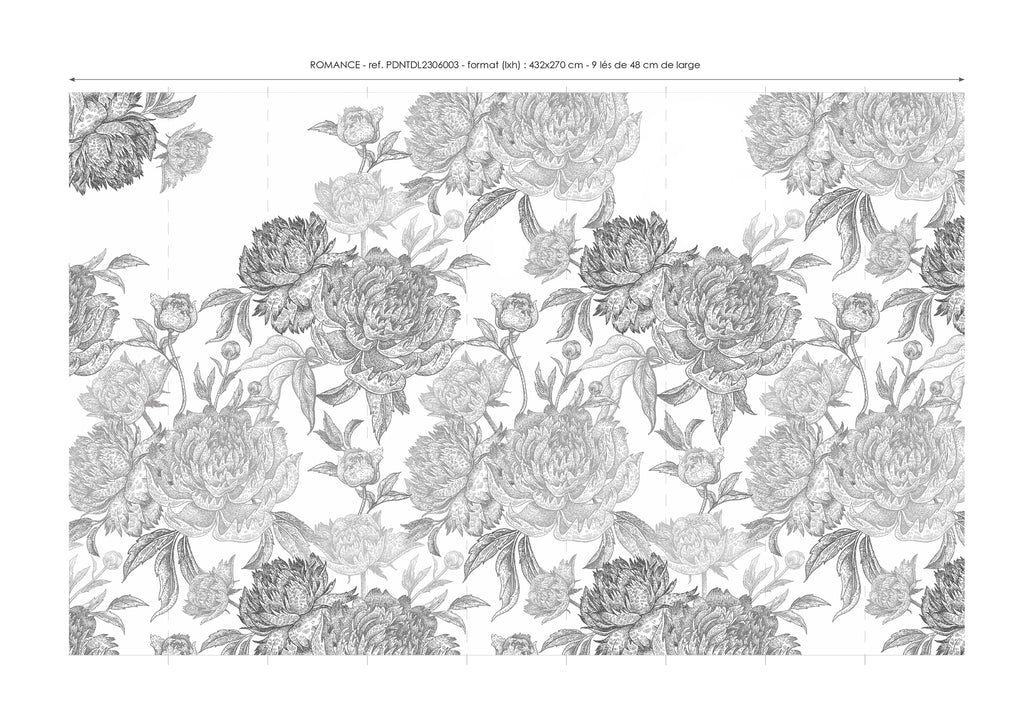 Papier peint panoramique Romance XL