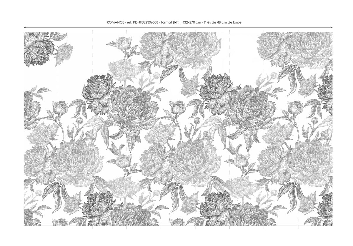 Papier peint panoramique Romance XL