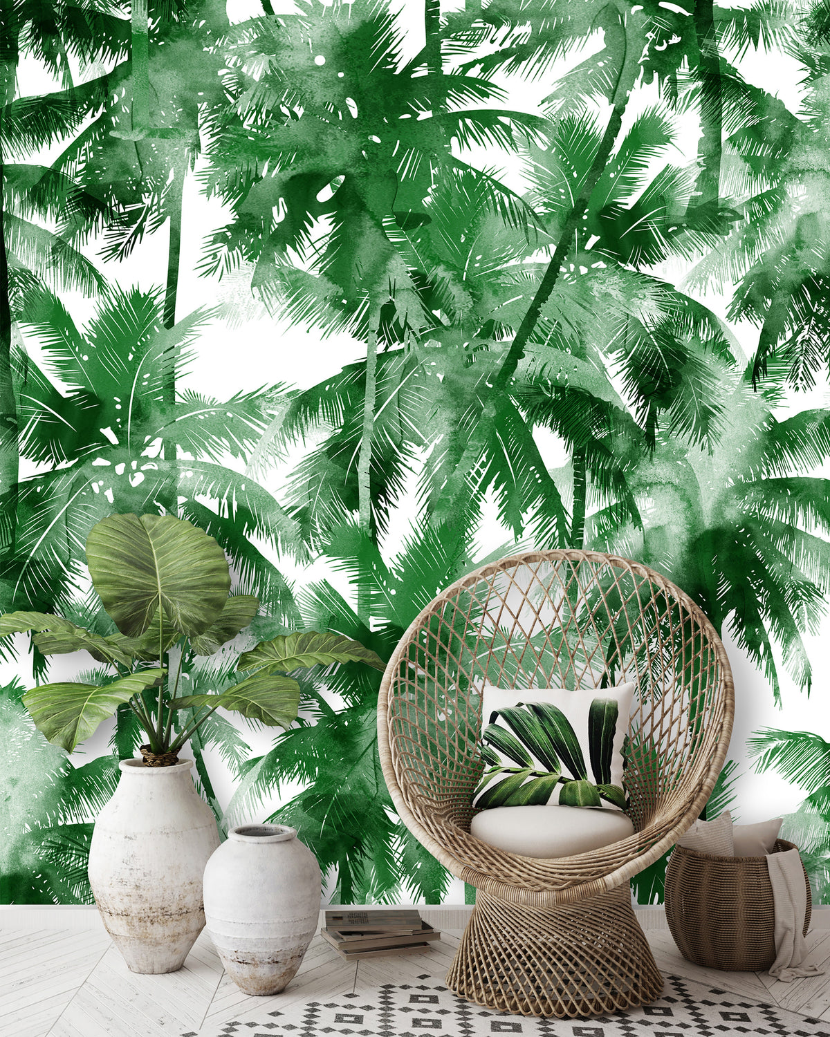Papier peint panoramique Jungle