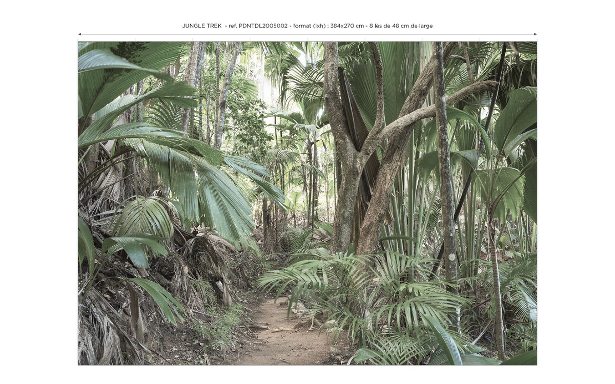 Papier peint panoramique Jungle Trek