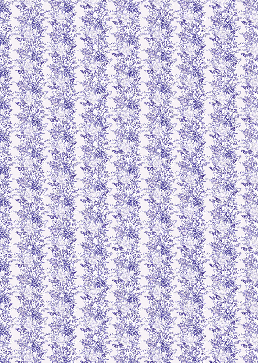 Papier peint panoramique Muscari