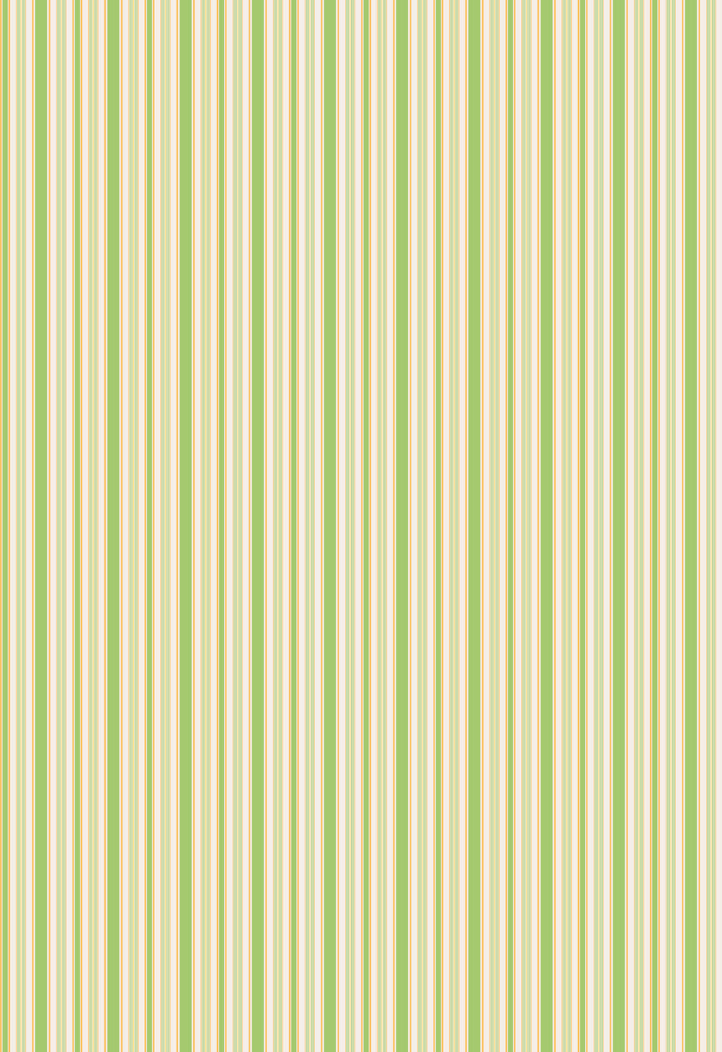 Sam Striped Wallpaper - Pop Green