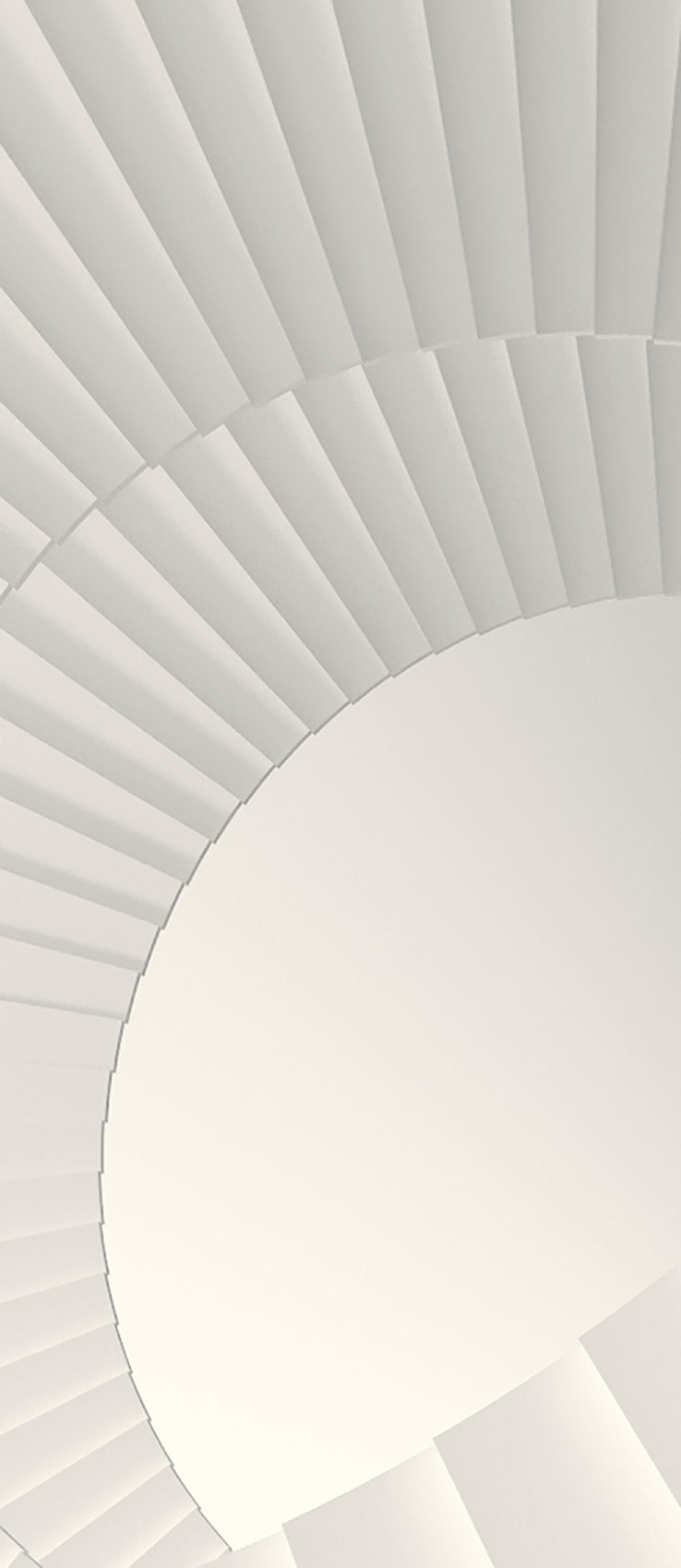 Papier peint panoramique White Spiral