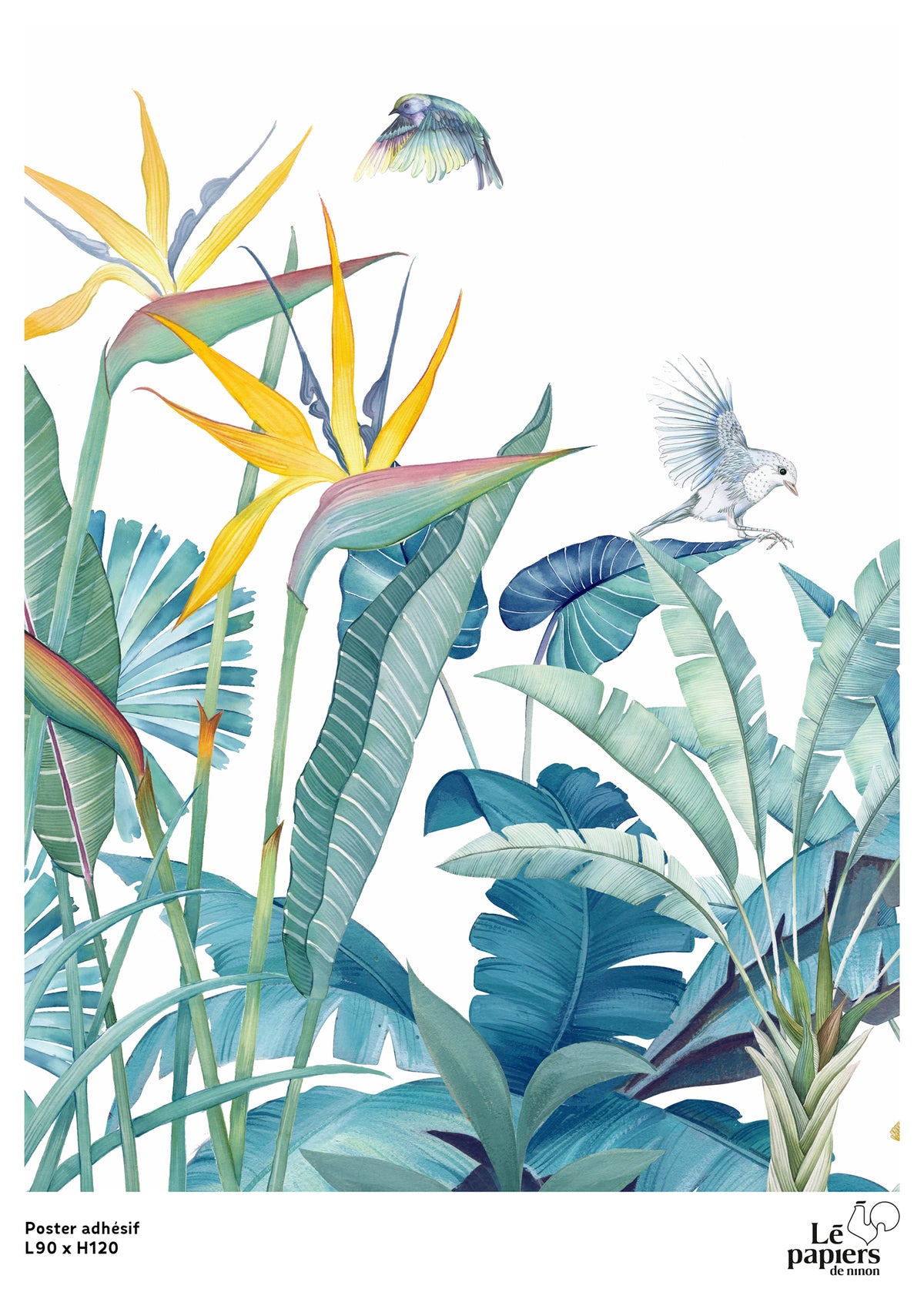 Paradisio adhesive poster 