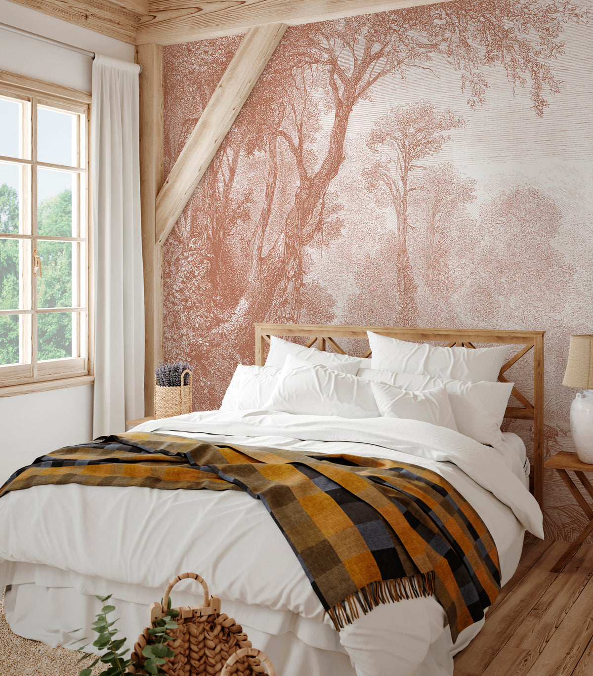 Sologne panoramic wallpaper