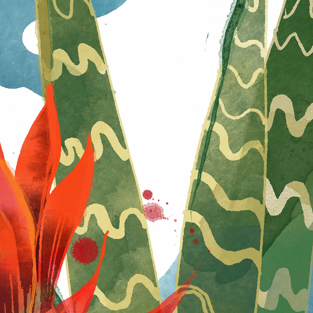 Papier peint panoramique Petite Jungle