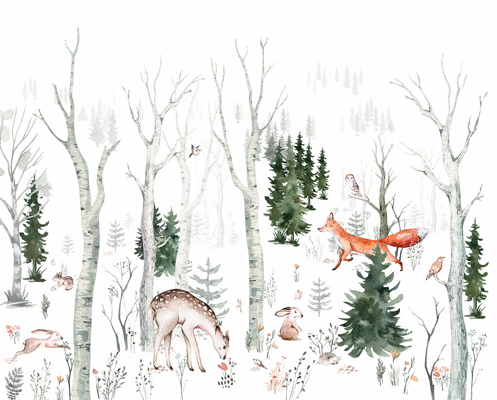 Papier peint panoramique Bambi & Co
