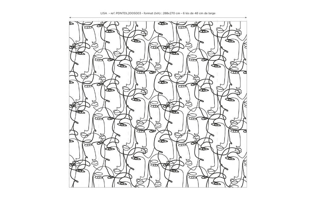Papier peint panoramique Lisa