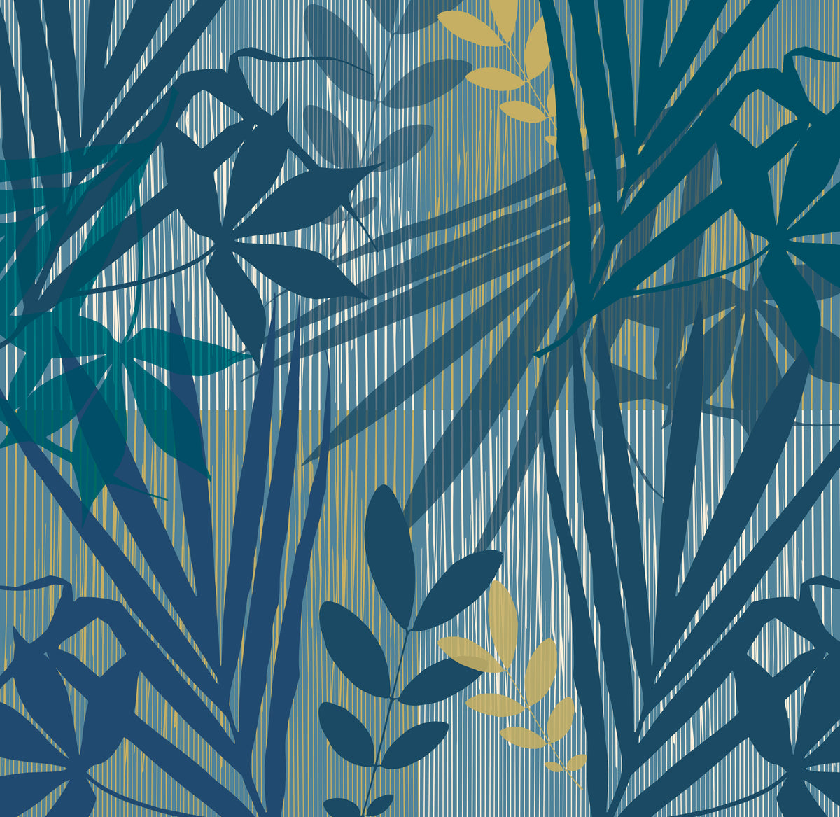 Papier peint panoramique Blue Mood