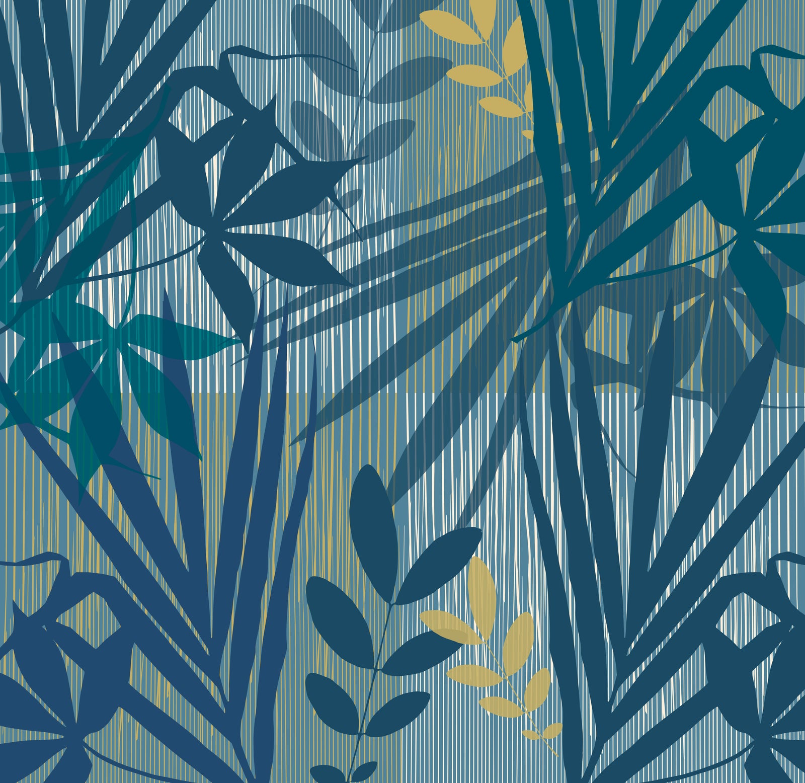 Papier peint panoramique Blue Mood