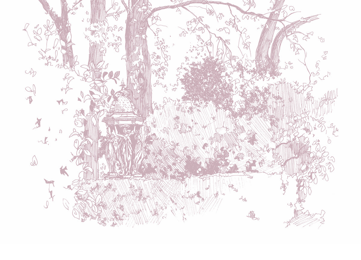 Papier peint panoramique Jardin Des Plantes
