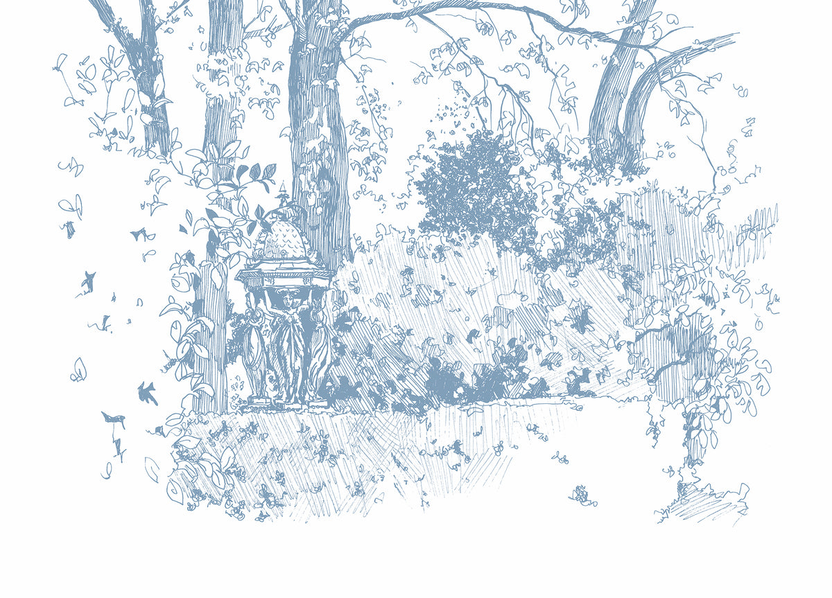 Papier peint panoramique Jardin Des Plantes