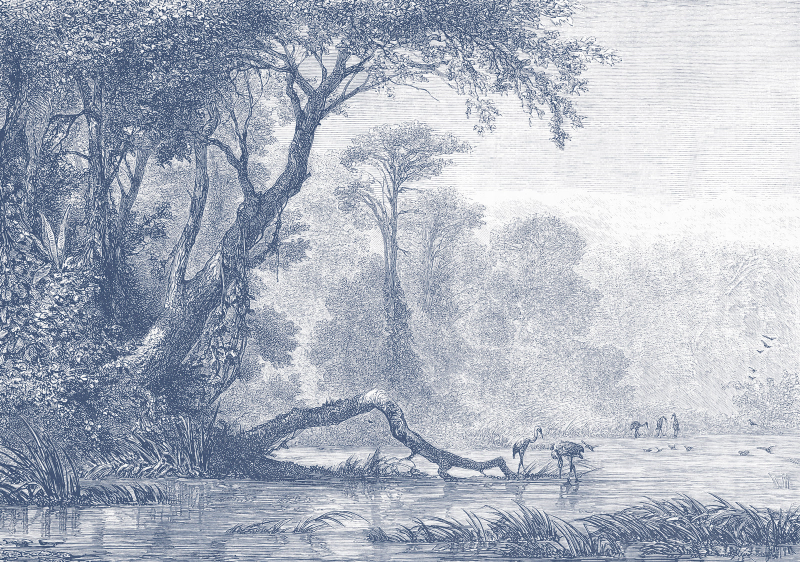 Sologne panoramic wallpaper