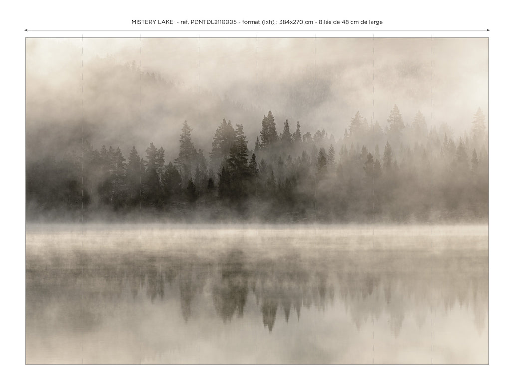 Papier peint panoramique Mistery Lake