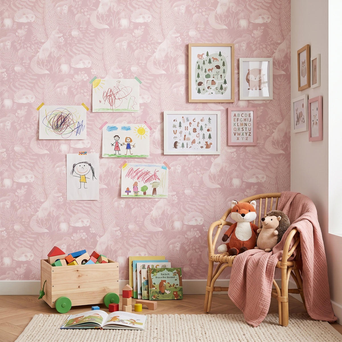 Papier peint Animaux de la fôret