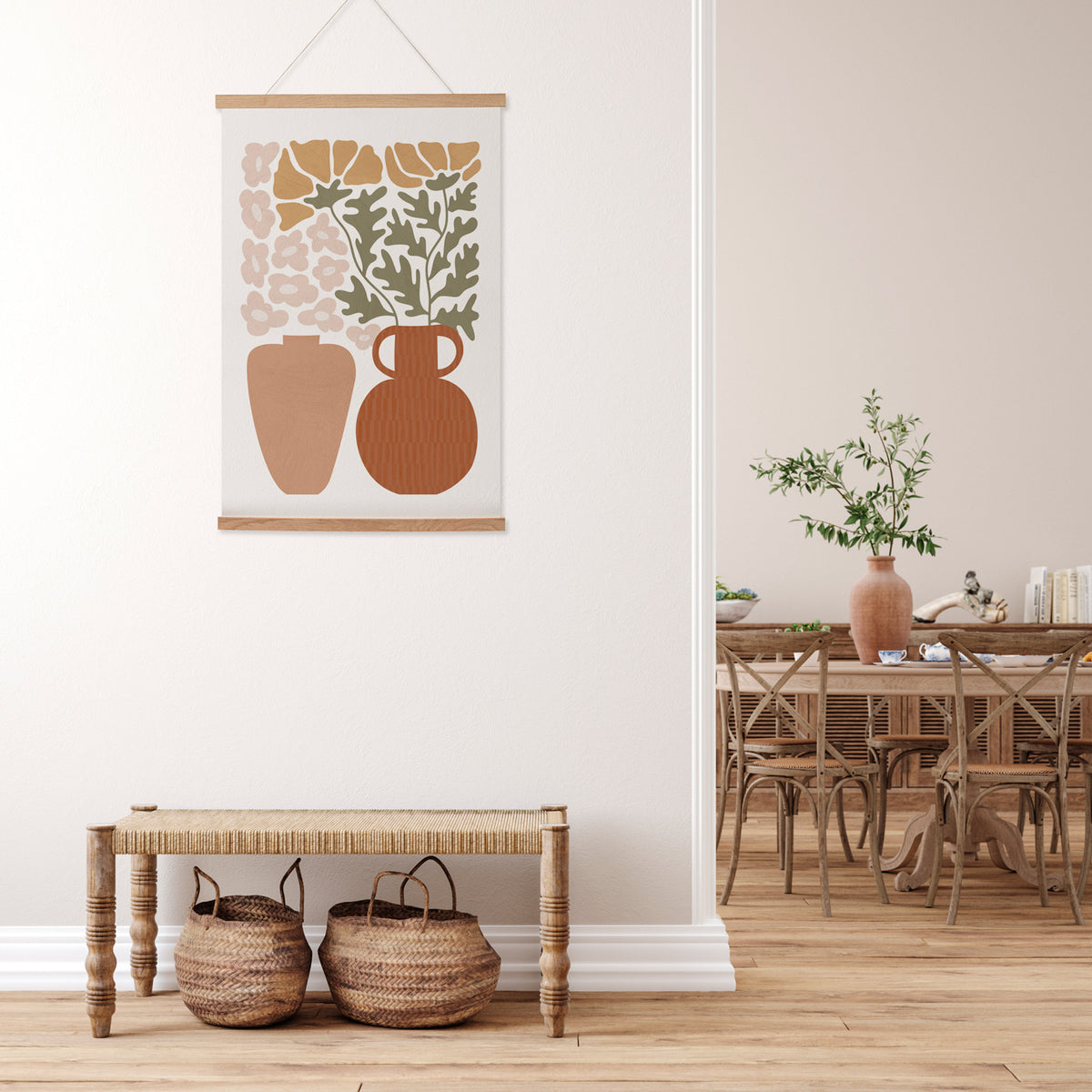 Hanging Canvas Pottery