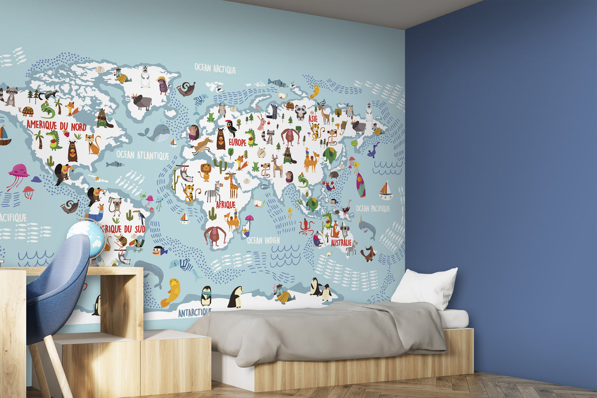 Papier peint panoramique Wonderful Planet