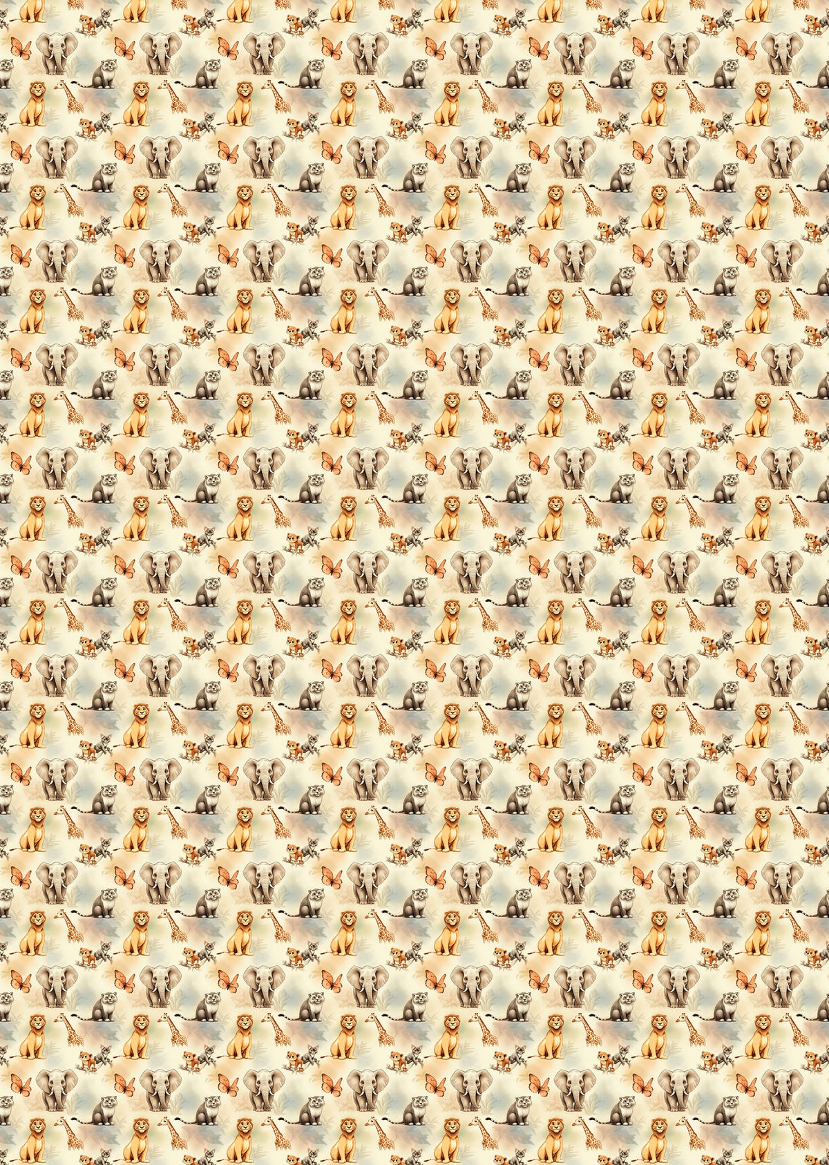 Wallpaper - Savannah Animals