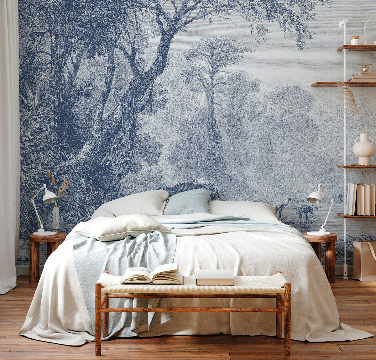 Sologne panoramic wallpaper