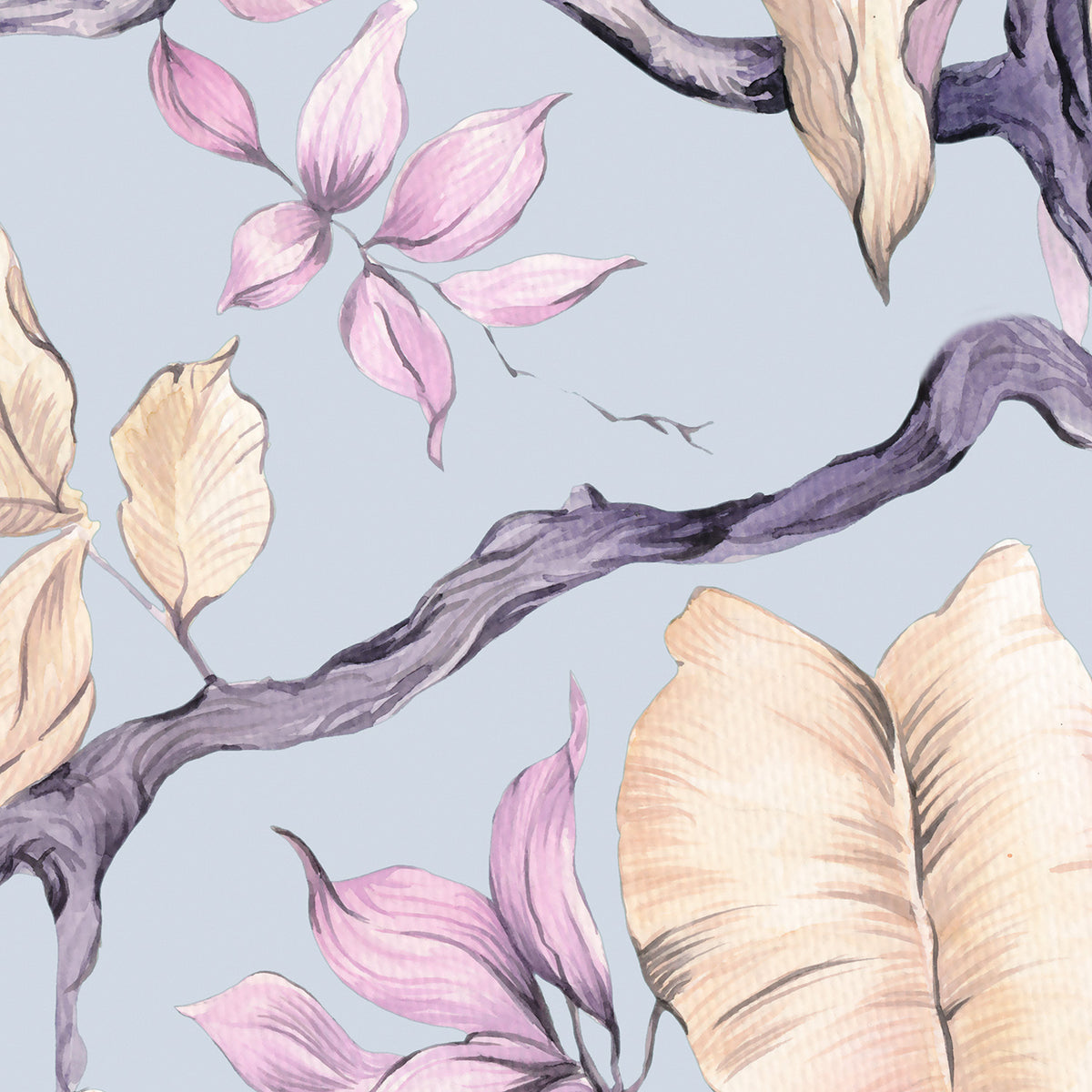 Papier peint panoramique Magnolia