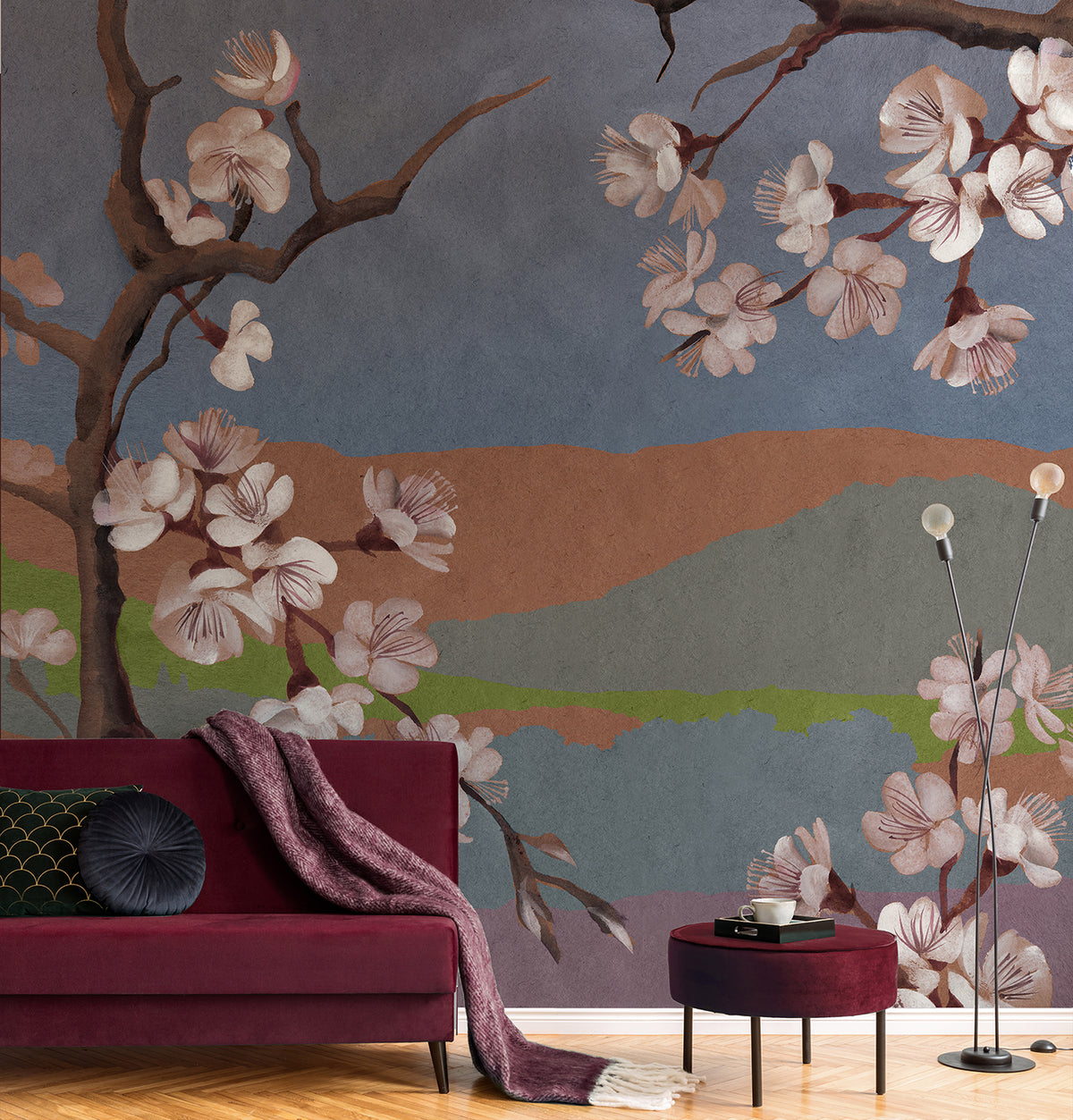 Papier peint panoramique Sakura